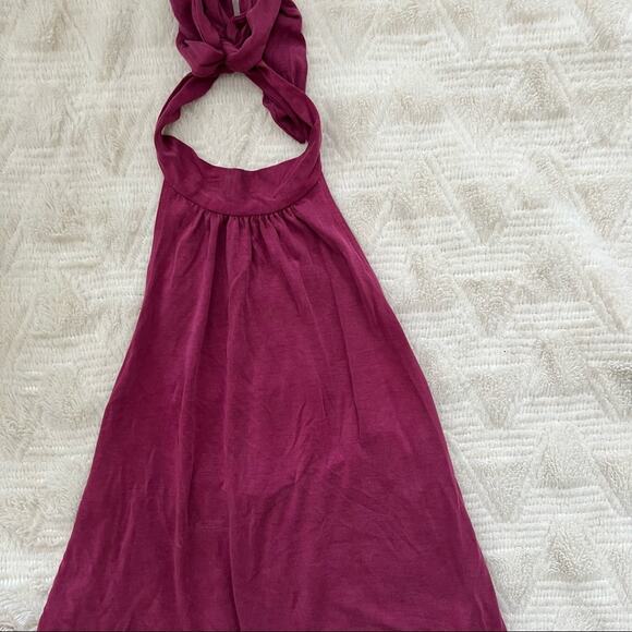 Anthro Eri + Ali Cabot Pink Halter Top - Picture 5 of 6